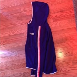 Victoria Secret PINK Zip up Hooded Sweater